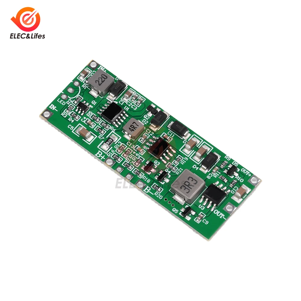 DC 12V 36W 3A UPS Power Supply Module Uninterruptible Power Control Board 3S Charging Step Up Protection Module dc power supply uninterruptible power supply portable ups mini ups