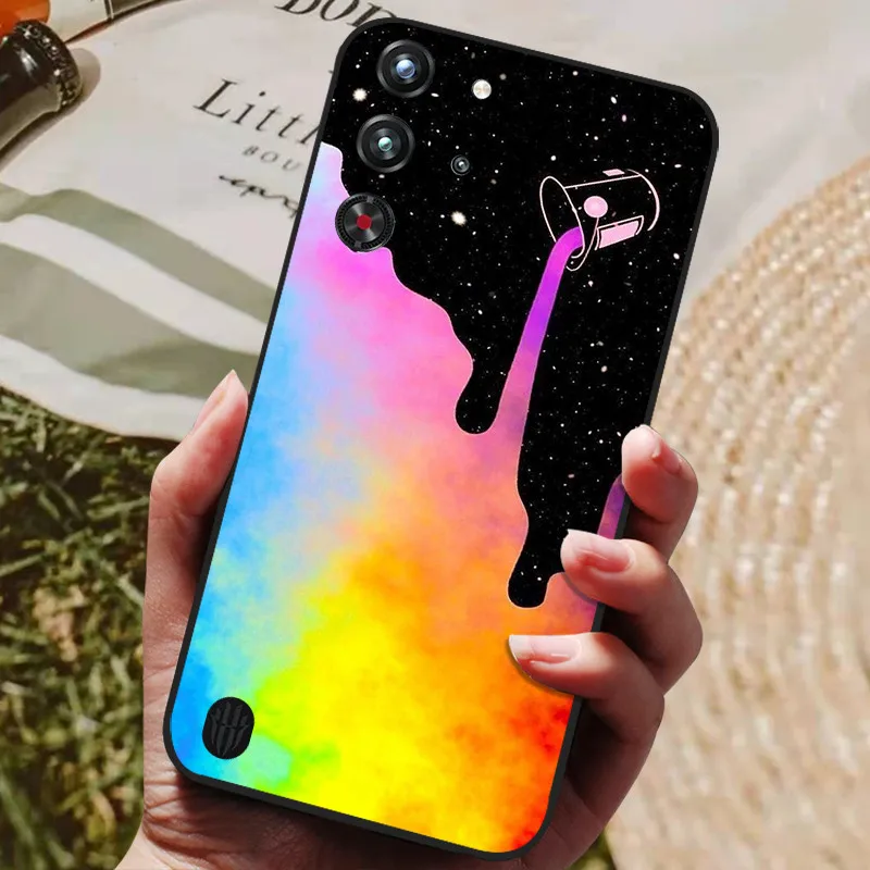 Luxury Silicone Back Cover - Enhanced Protective Shell for Nubia Red Magic 10 Pro