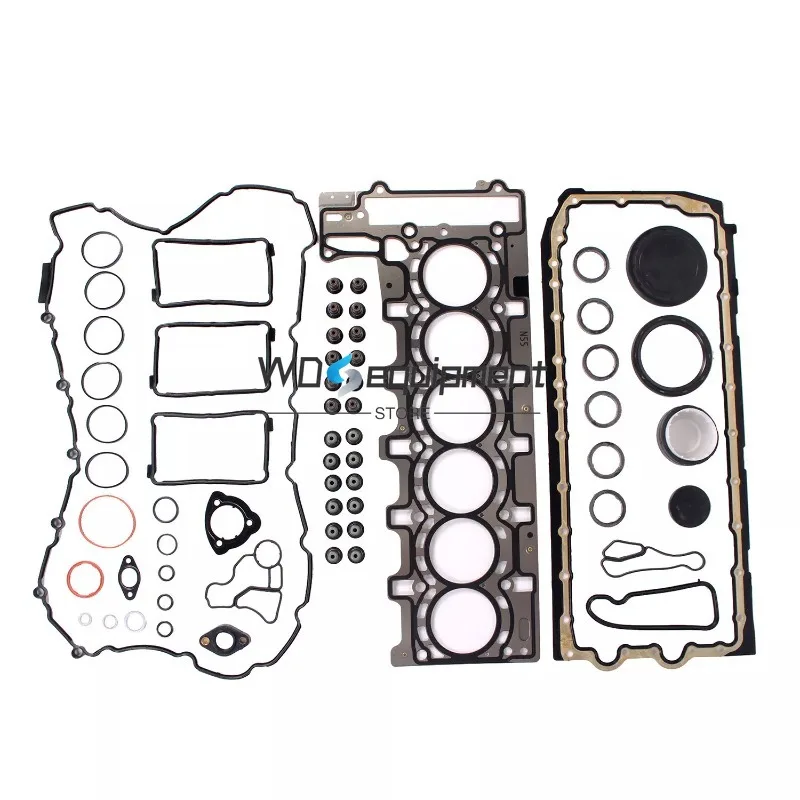 N55B30A 3.0 Engine Overhaul Gasket Kit 11127599212 11127587804 for BMW 335i 435i 535i X3/5/6 F30/10/25 E70/90/71 2009-