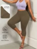 Plus Size Athletic Yoga Leggings for Women Super Soft Capri Pants No See Through Workout Running  Home Casual