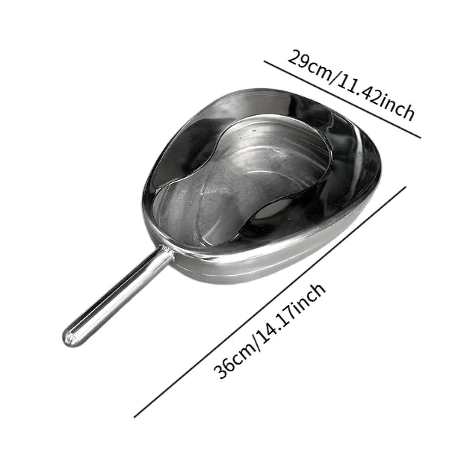 Bed Pan for Elderly Sturdy Chamber Pot Easy Carrying with Handle for Elderly 6