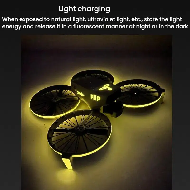 Cool Luminous Sticker for DJI Flip Drone Night Flight Light Up Fuselage Stickers Accessories
