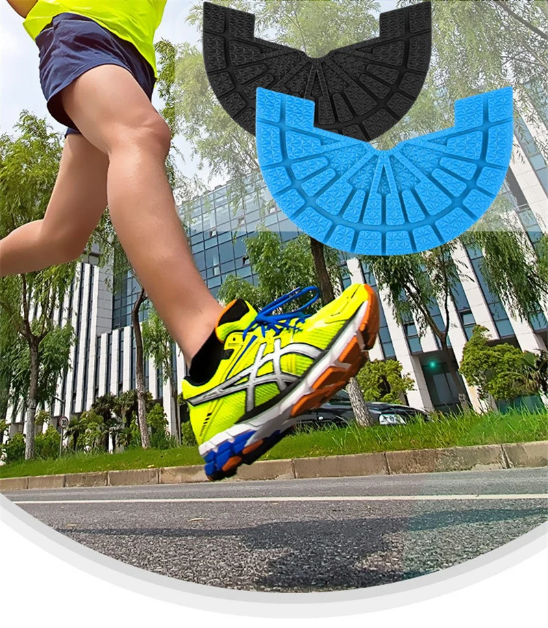 1 Paar verschleißfeste Außensohle, Schuhschutz für Turnschuhe, Herren, Schuhreparatur, rutschfest, selbstklebende Gummisohle, Sportschuhe-Patch – Detail 10