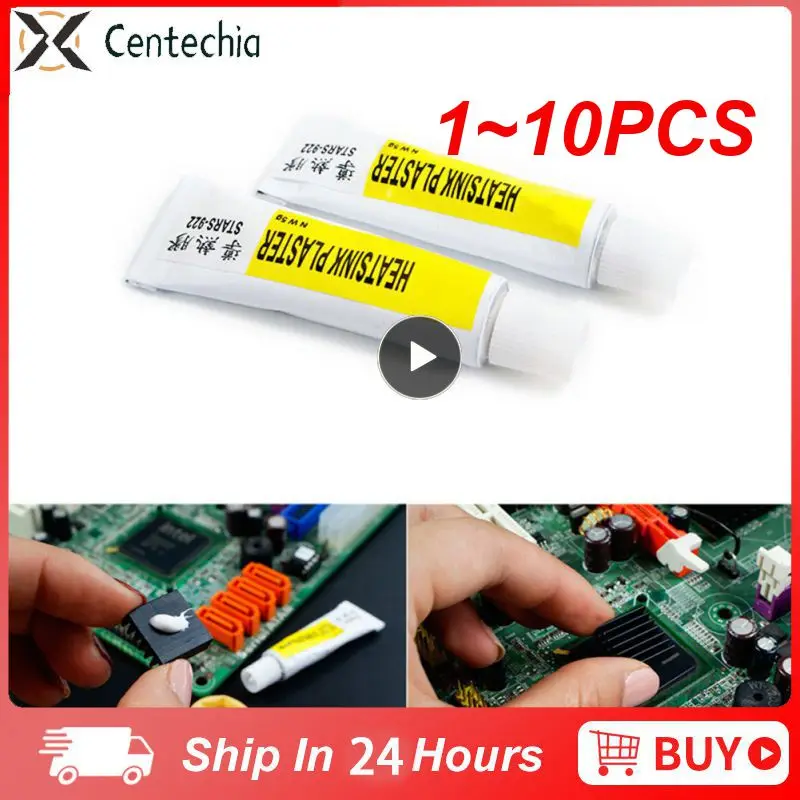 

1~10PCS 5g Thermal Pads Conductive Heatsink Plaster Viscous Adhesive Glue For Chip VGA RAM LED IC Cooler Radiator Cooling