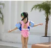 Baby Float Cartoon Arm Sleeve Life Jacket Swimsuit Foam Safety Swimming Training Floating Pool Float Swimming Ring 4