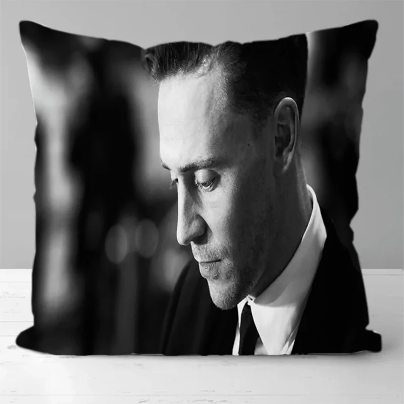 

Double-sided Printing Decorative Pillowcase Decor 40x40 Tom Hiddleston Cushion Cover 45x45 Cushions Covers Pillow Cases Car Sofa