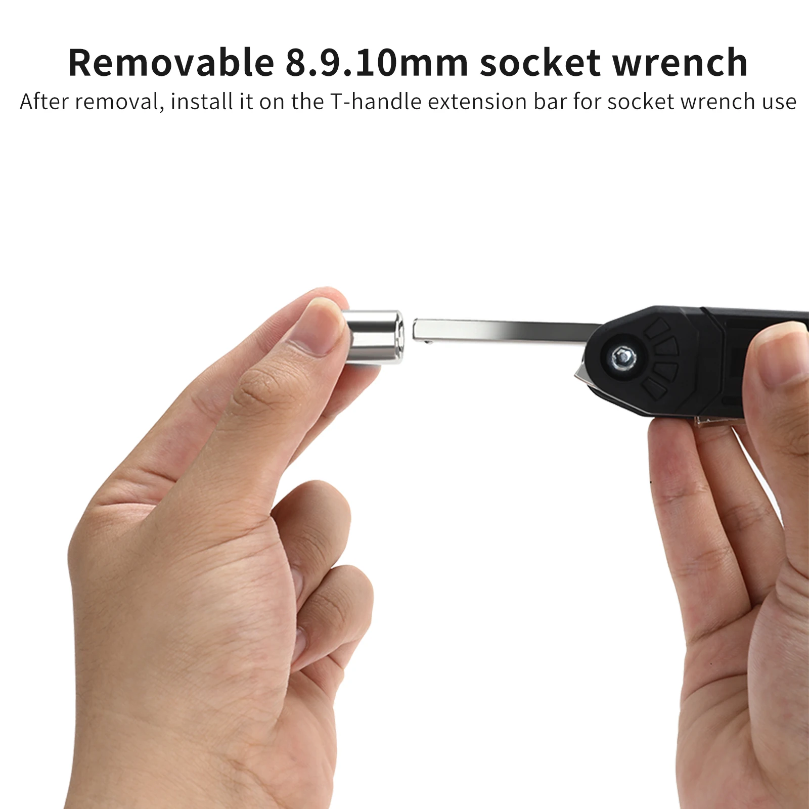 TOSUOD 16 in 1 Bike Repair Tools Portable Multifunctional Wrench - Image 2