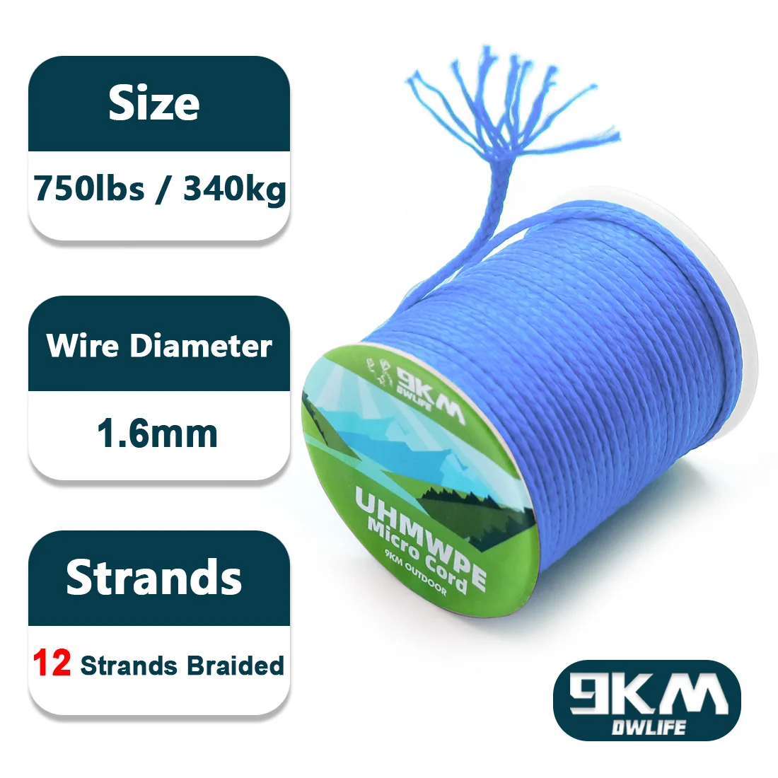 Durable Hollow Braided Multi-Purpose Outdoor Rope