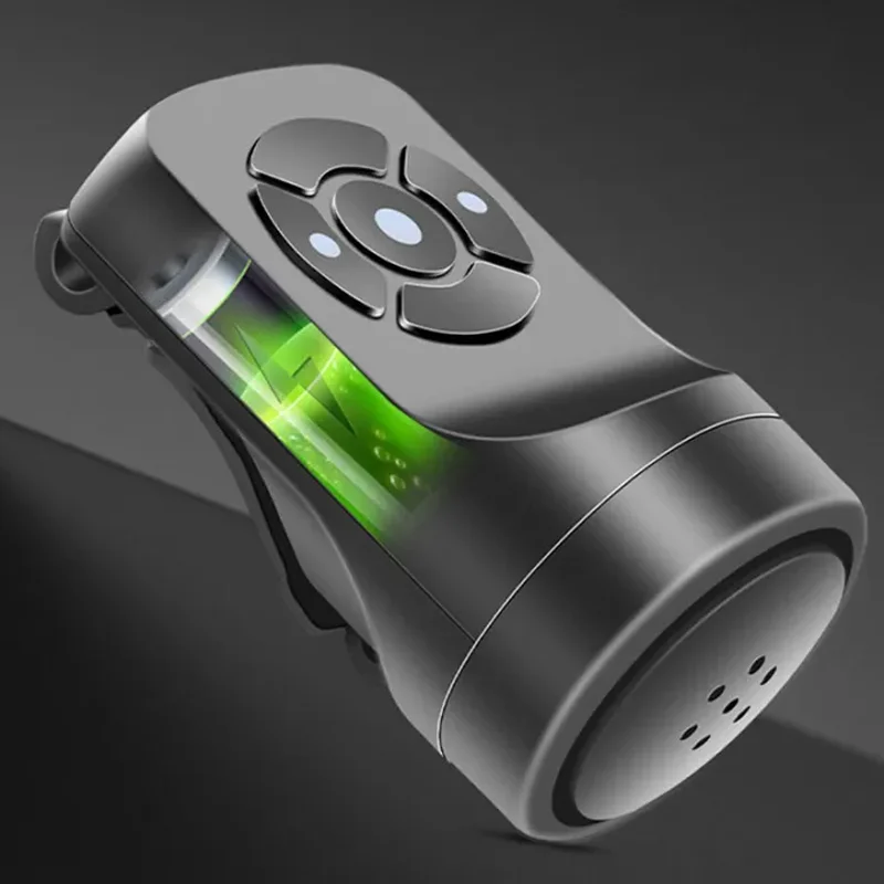 USB Rechargeable Bicycle Electric Bell Motorcycle Horn 4 Modes Mountain Bike Bell Cycling Anti-theft Alarm Horn Bike Accessories bicycle bell,mountain bike bell,bicycle horn,bicycle alarm,bicycle accessories,motorcycle horn