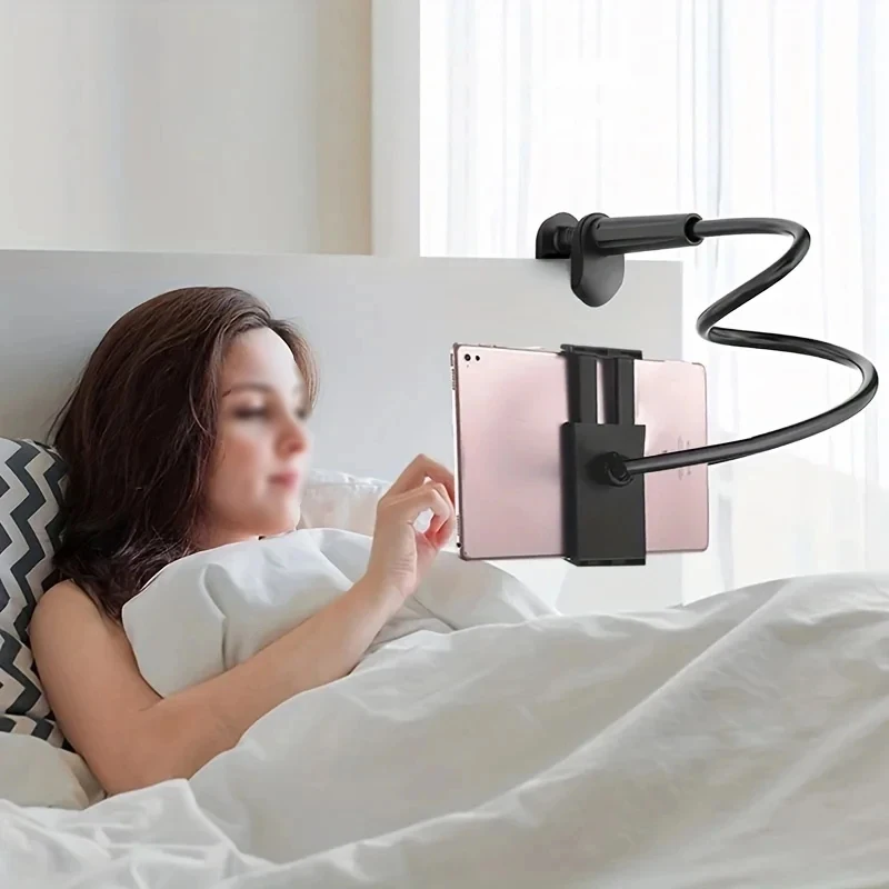 Tablet Holder Stand with Flexible Long Arms for Bed