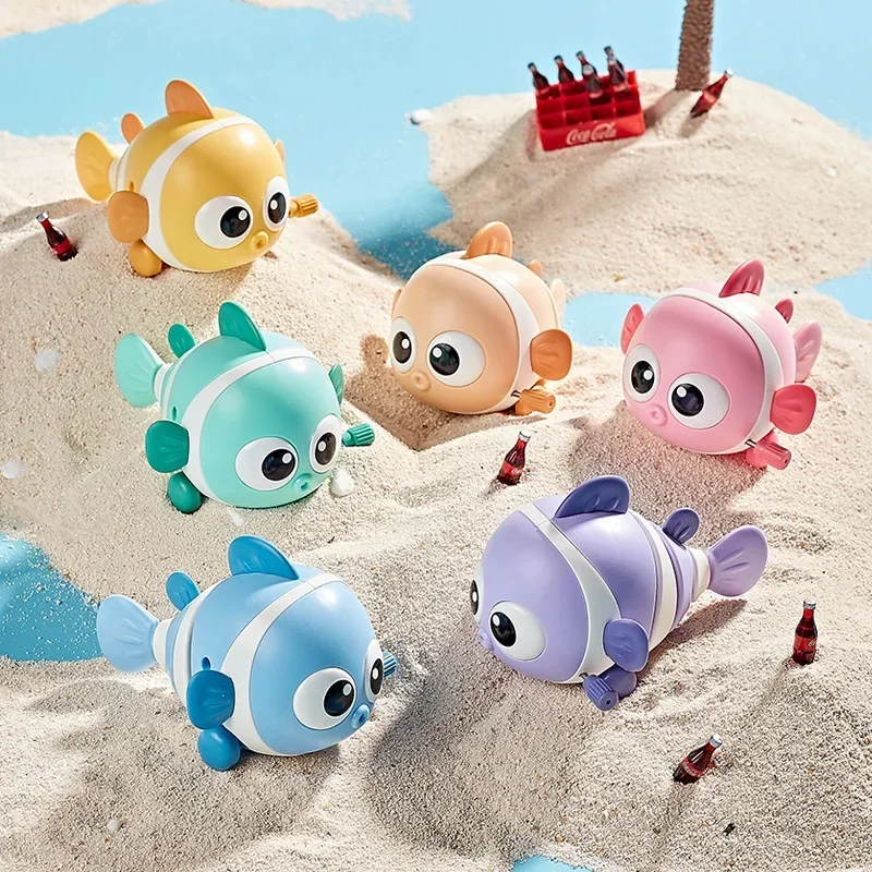 

Children's Toys Clockwork Clownfish Clockwork Caterpillars That Move and Run Baby Chains Clockwork Small Toys with Strings