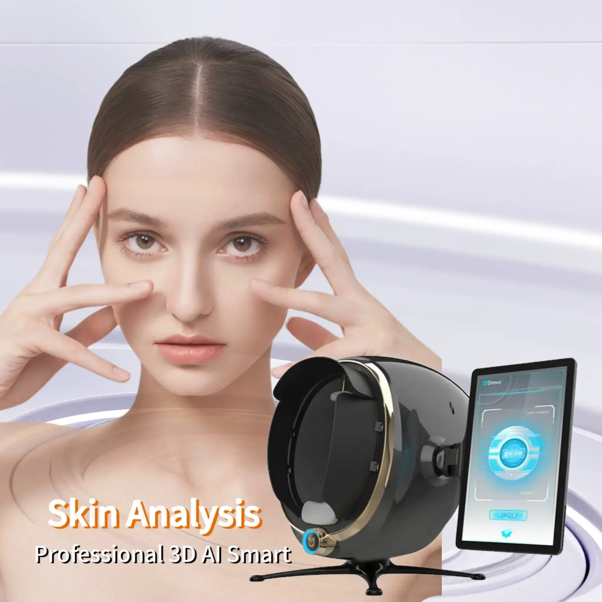 Latest skin analysis equipment facial analyzer scanner magic mirror face usb skin analysis