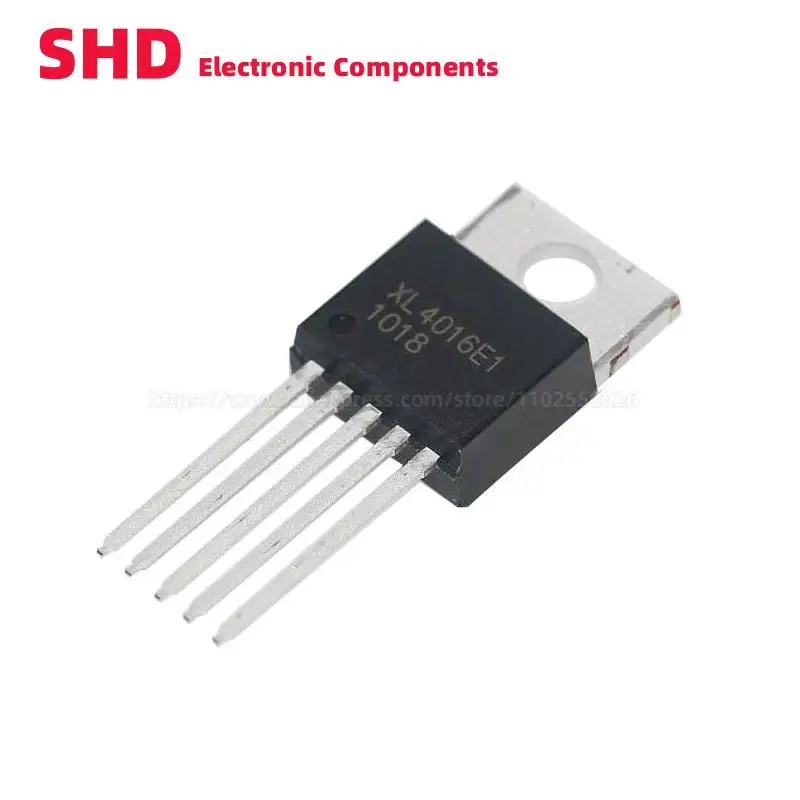 5 Pz Xl4016E1 Xl4016 To220-5 Dc-Dc Chip Di Alimentazione Ic 180Khz 40V 12A Interruttore Di Corrente Step-Down Dip