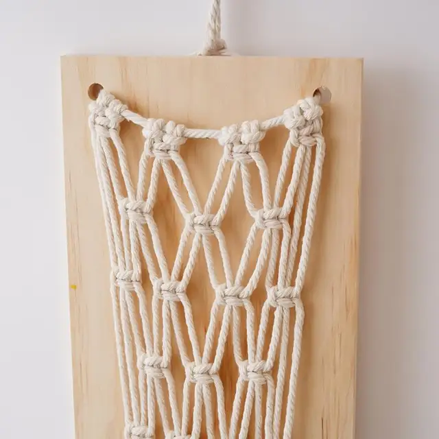 Boho Flowers Fali Függők Makrame Virág Kosár Gobelin A Skandináv Stílusú Otthoni Dekoráció Északi Falfogas - Image 2