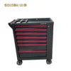 YyhcTool BoxGoldenline 7 Drawers Roller Tool Cabinet Classic Metal Storage Tool Carton Box Iron Handle Box With Odm Tool Powder 4