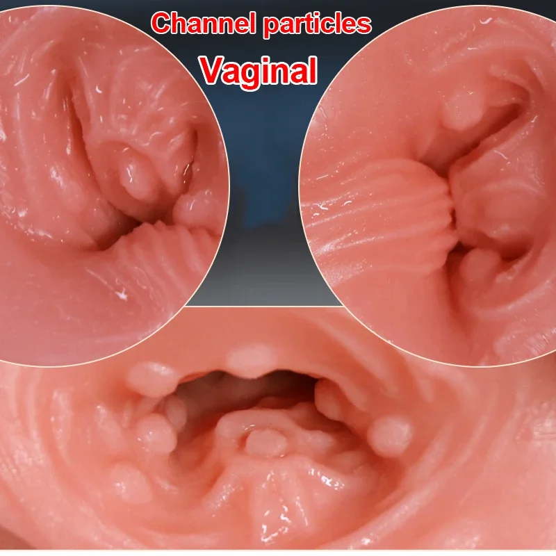 Big Dildo Realistic Vagina Sleeve for Men Sex Toys