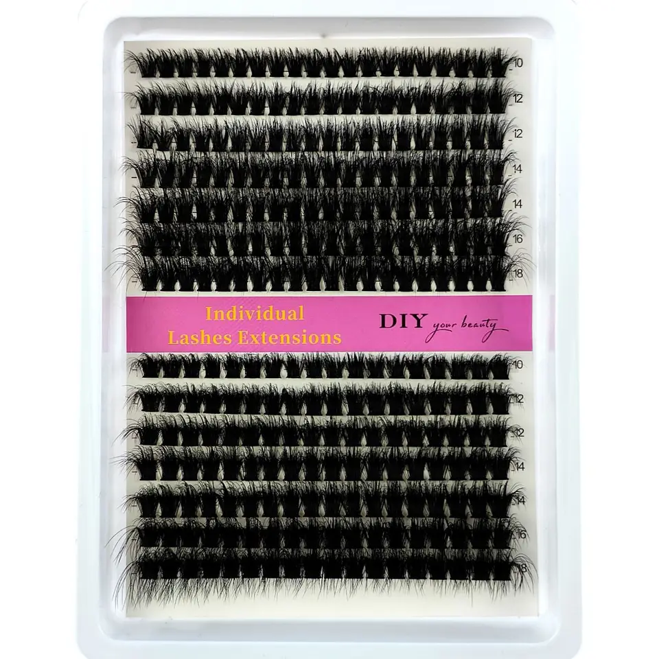 5D Fluffy Cluster Lashes DIY Eyelash Extensions