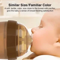 240ml Baby Bottle with Silicone Handle Water Bottle Kids Baby Bottle Photography Accessories 0-36 Months Baby Boys and Girls 2
