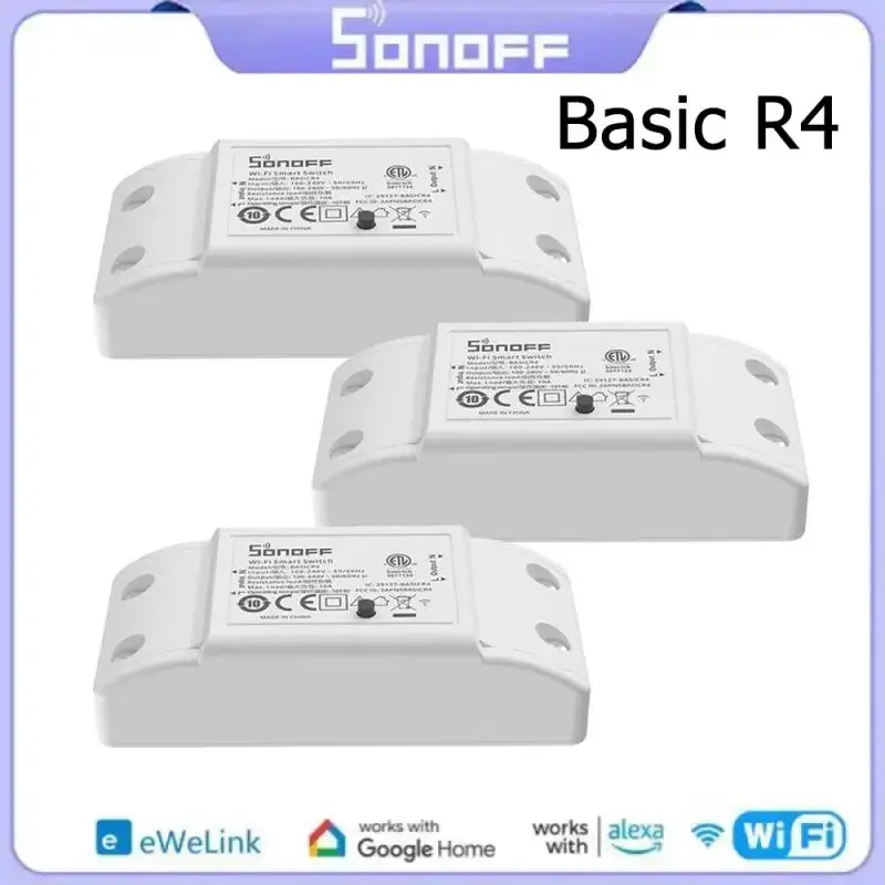 

Умный переключатель SONOFF BASICR4 с Wi-Fi, 1-5 шт.