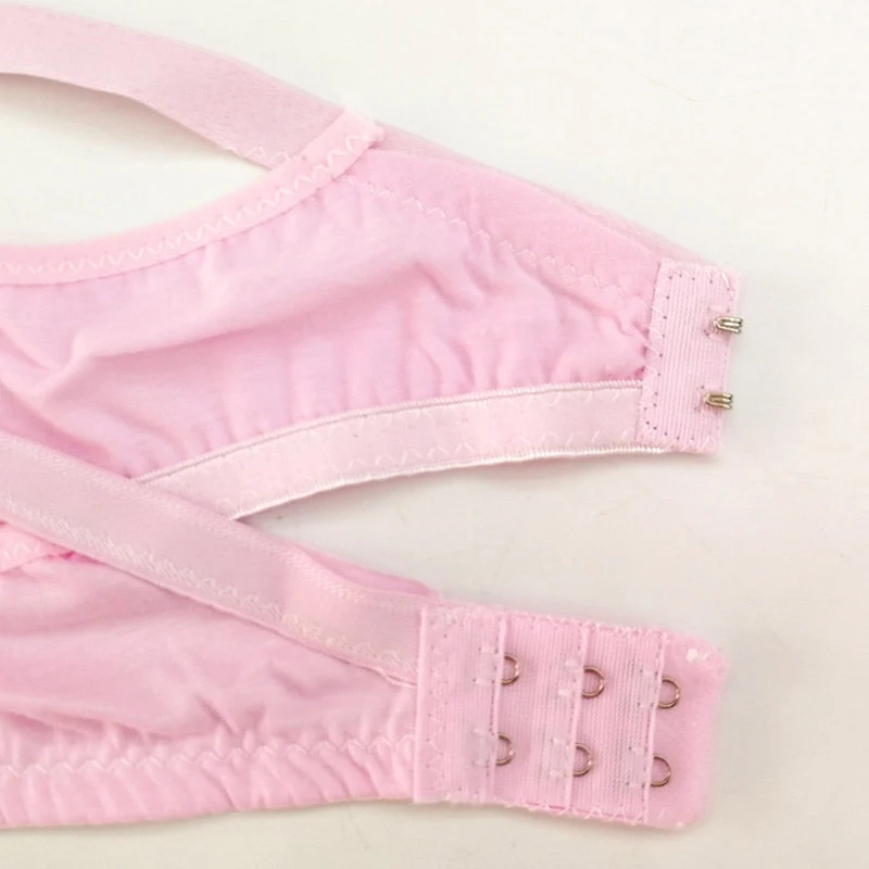 Pure Cotton Nursing Bra Solid Color Soft Women Breastfeeding Prevent Sagging Bras Women Pregnancy Sleep Underwear 4