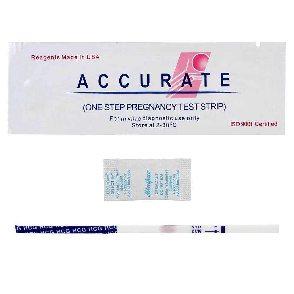 Pregnancy Predictor Test Strip 20Pcs Quick Rapid Reliable Pregnancy Test Lot First Response Over 99% Accuracy HCG Pregnant Stick