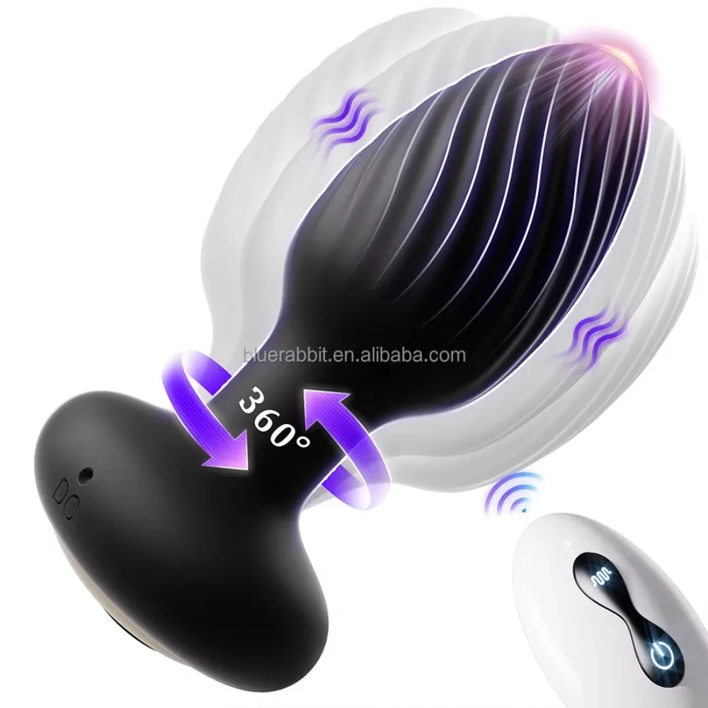 Remote-Controlled Rotating Anal Vibrator – 360° Prostate Massager | Oman & UAE Delivery (VIP14)