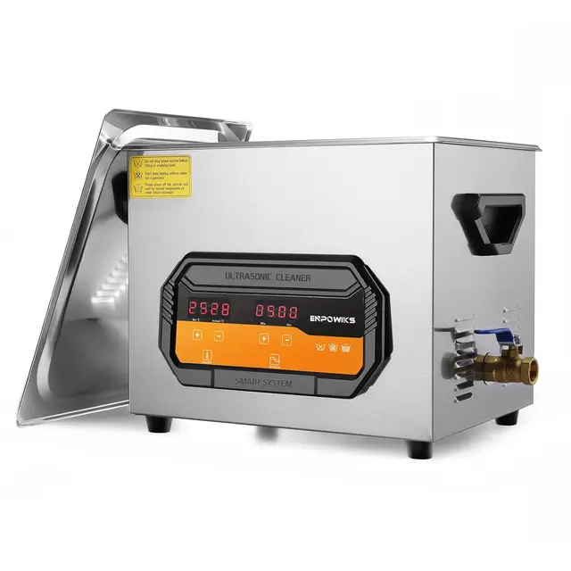 ACMESONIC 360W 40kHz Ultrasonic Cleaner 15L Heated Timer LED for Circuit Board Carburetor Watch Industrial Parts Cleaning Machin 1