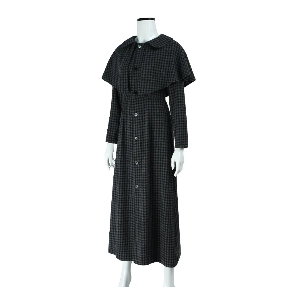 Wednesday: Wednesday Addams | Black Cosplay Costume 21 The Addams Family Wednesday Addams Cosplay Costume for Women (Unofficial)