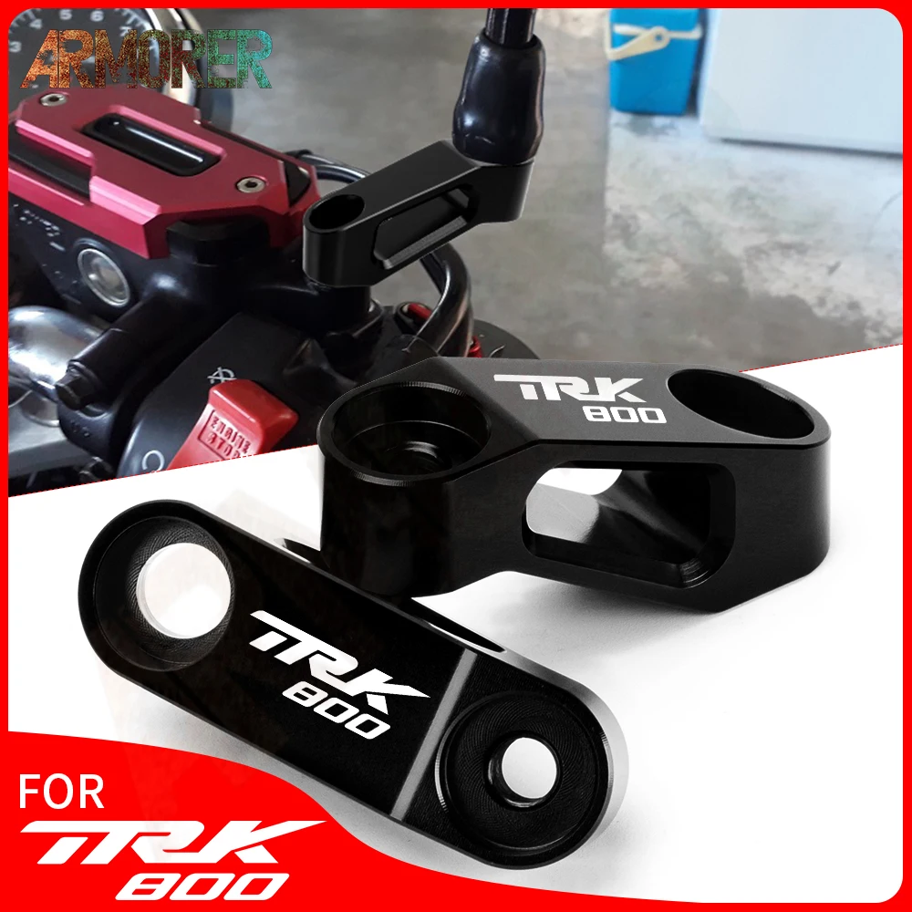 

For Benelli TRK800 TRK 800 All Year Motorcycle Rearview Mirror Extension Mount Bracket Holder Accessories