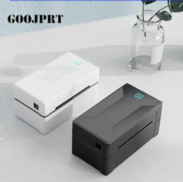 JP-CC450 라벨 스티커 배송 기계 USB BT 감열 프린터 미니 4x6 접착 라벨 무선 인쇄 접착 용지 핑크