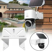 Support d'angle mural pour caméra de sécurité, support de montage universel pour plafond/mur pour vidéosurveillance IP 4