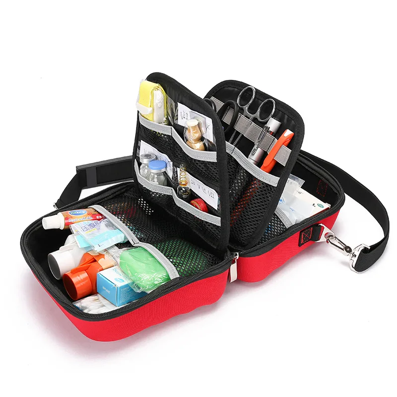 

Home First Aid Kit for Doctor Visiting Car Camping Shoulder Bag Waterproof Outdoor Multifunctional Medical Recuse Accessories