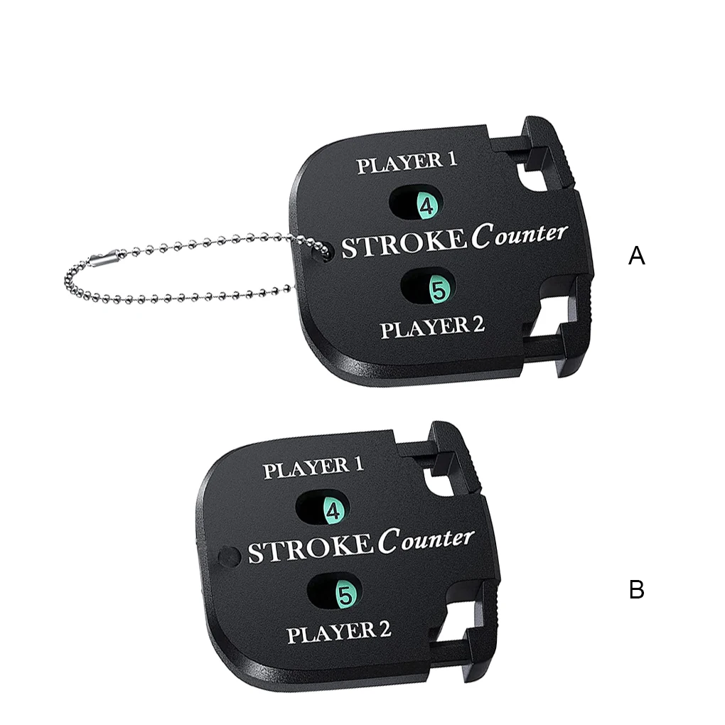 

Мини счетчик очков в гольф 2-Значный Индикатор подсчета хода профессиональный держатель для игры в гольф портативный с ремешком