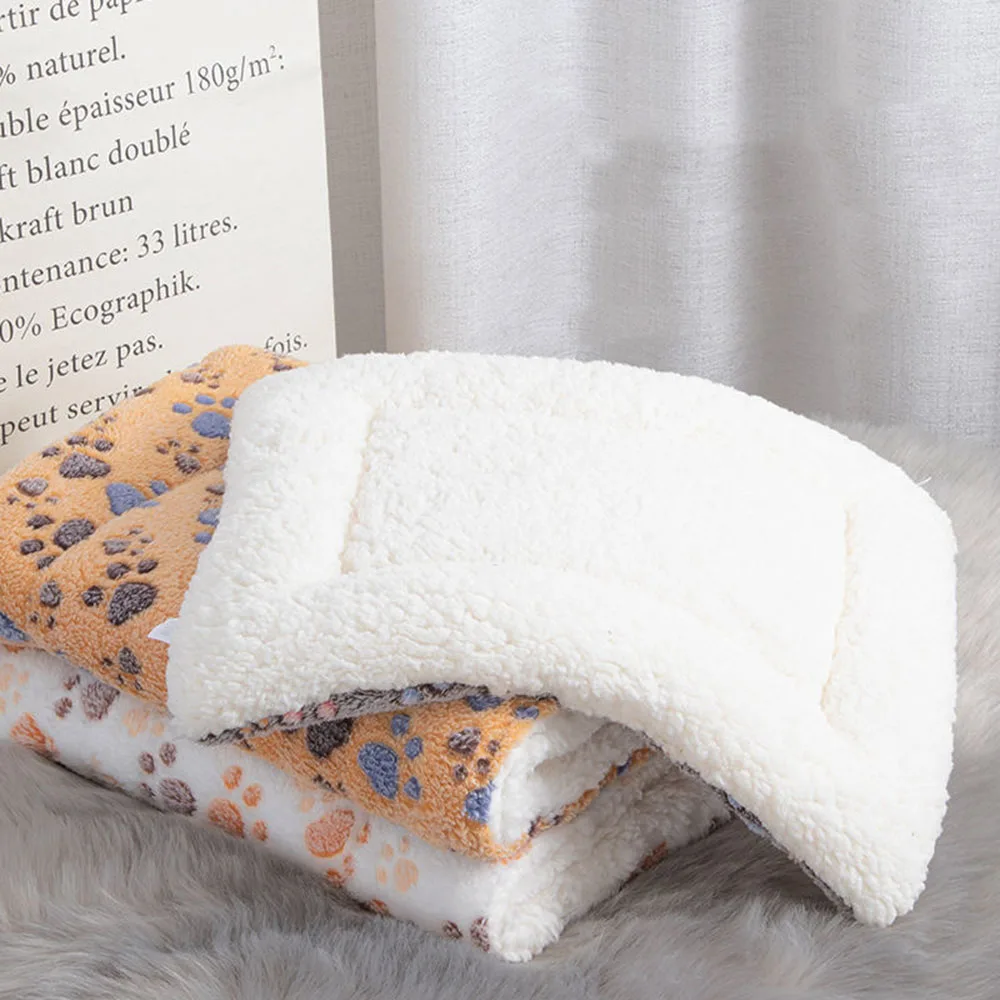 Title 6, Soft Flannel Thickened Pet Soft Fleece Pad Pet ...