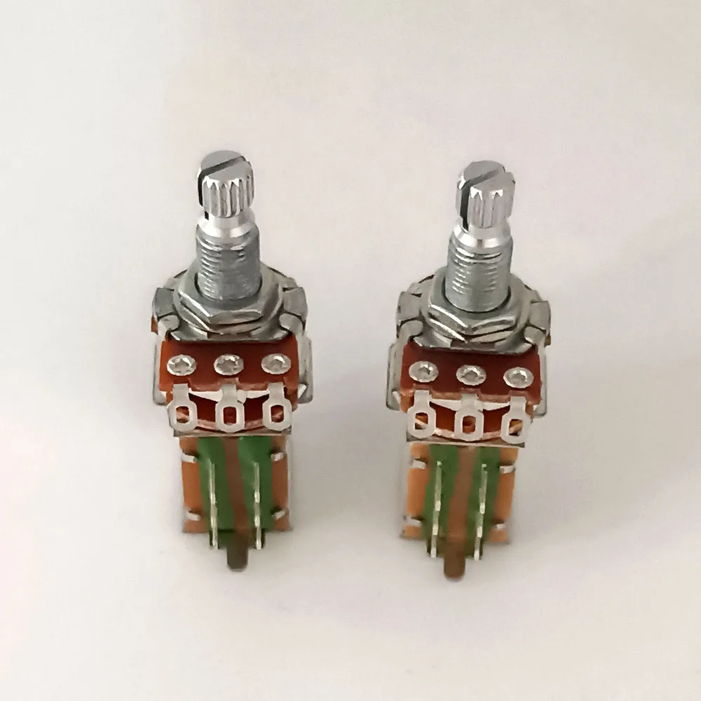 A500K B500K A250K B250K Push Pull Control Pot Potentiometer für E-Gitarre/Bass Volume Push Pull Control Pot M7 – Detail 2