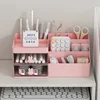 Large Capacity Cosmetic Storage Box Makeup Drawer Organizer Skincare Makeup Stationery Storage Box for Dressing Table Desktop 4