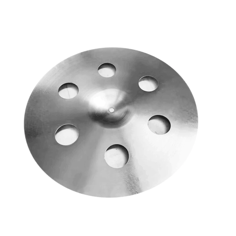 Alloy Cymbal Polished Surface 16 inch Crash O-Zone for Drum Set Percussion Instruments tibetan cymbals drum cymbal kit