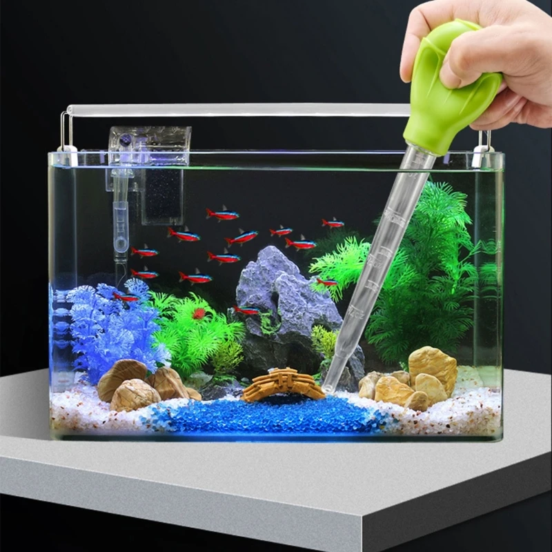 Corals Feeder Waste Cleaner Aquarium Dropper Manual Pipette Feeder