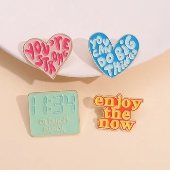 Sarcasm Quotes Enamel Pins Brooches Lapel Badges  5
