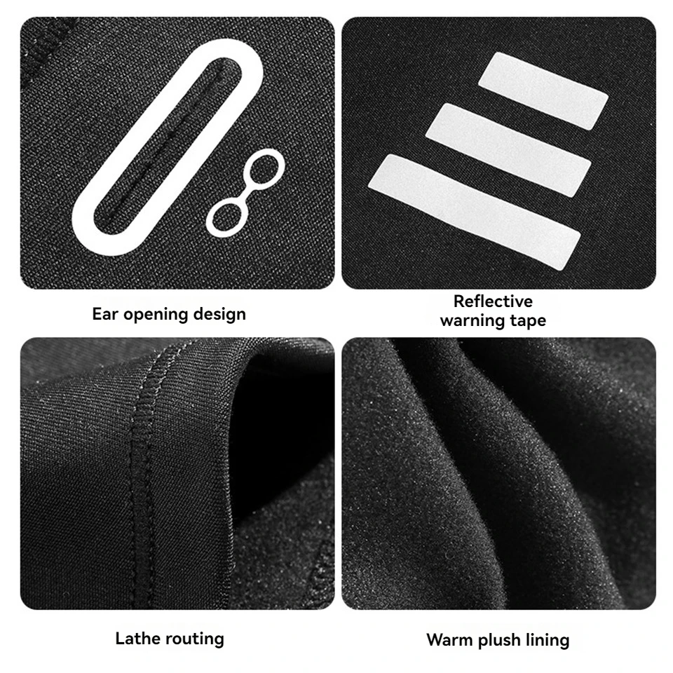 GTUBIKE Winter Face Mask Breathable Ski Cycling Scarf Running Training Balaclava Outdoor Sports Warm Winderproof Bike Equipment