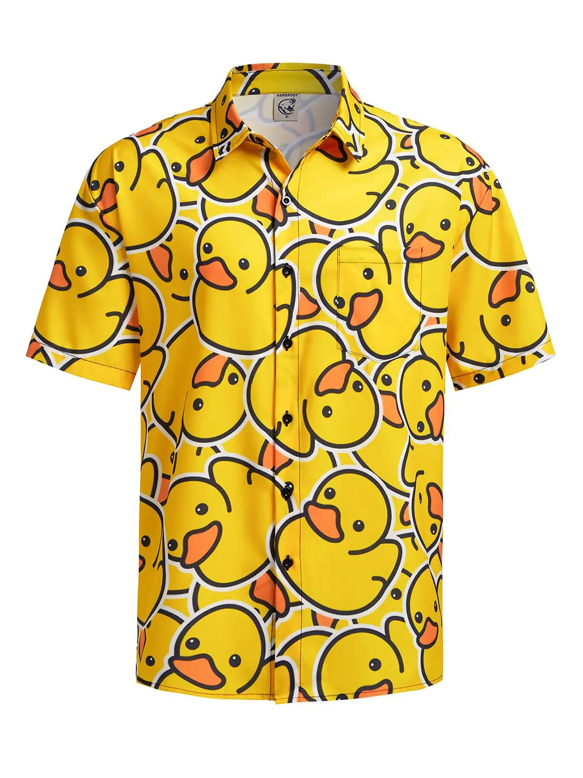 thumbnail image 1 of Conjunto deportivo de 2 piezas para hombre, estilo años 80 y 90, camisas con cuello en V y pantalones cortos estampados, con sombreros de pescador, traje de playa para Halloween y Navidad en verano, 1 of 5