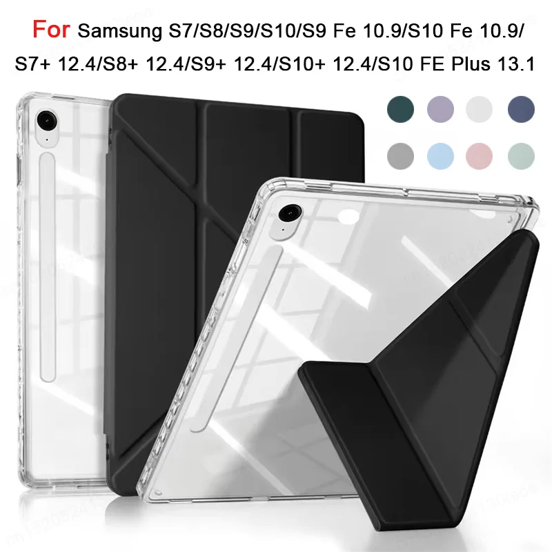 Universal Tablet Case with Pencil Holder - Durable Protective Cover for 11 to 13.1 Inch Devices