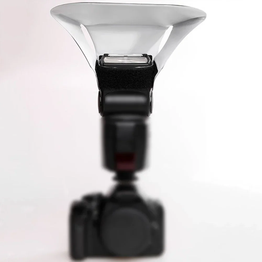 2-In-1 Photo Flash Light Reflector Premium Photo Flash Light Diffuser Kit For Cameras Action Camera photography reflector macro photography diffuser