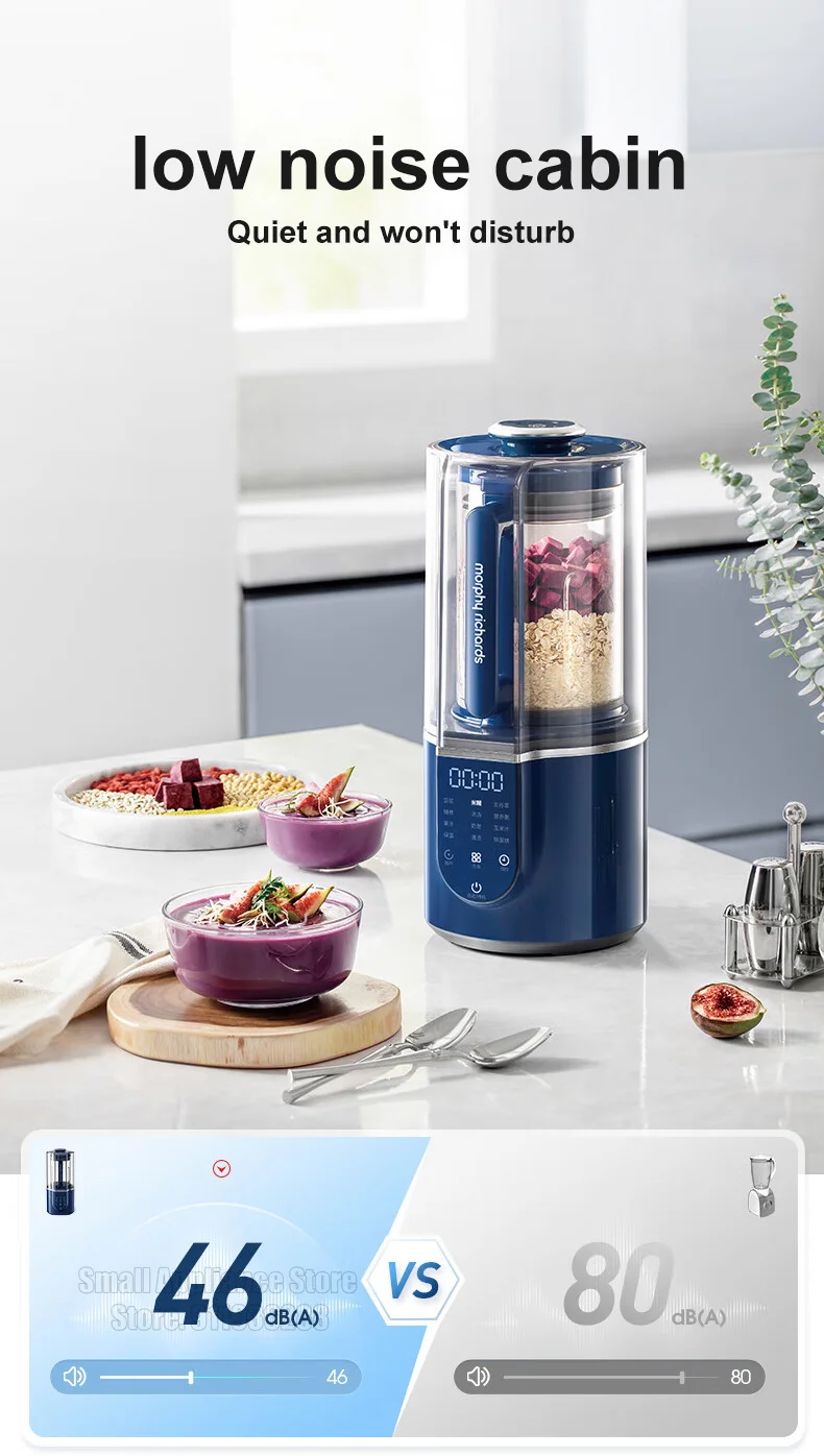 Description Picture 4 of itemMorphy Richards Food Blender Multifunctional Mixer 1500ML No Filter Soymilk Maker 220V Home Kitchen Appliances For Birthday Gift