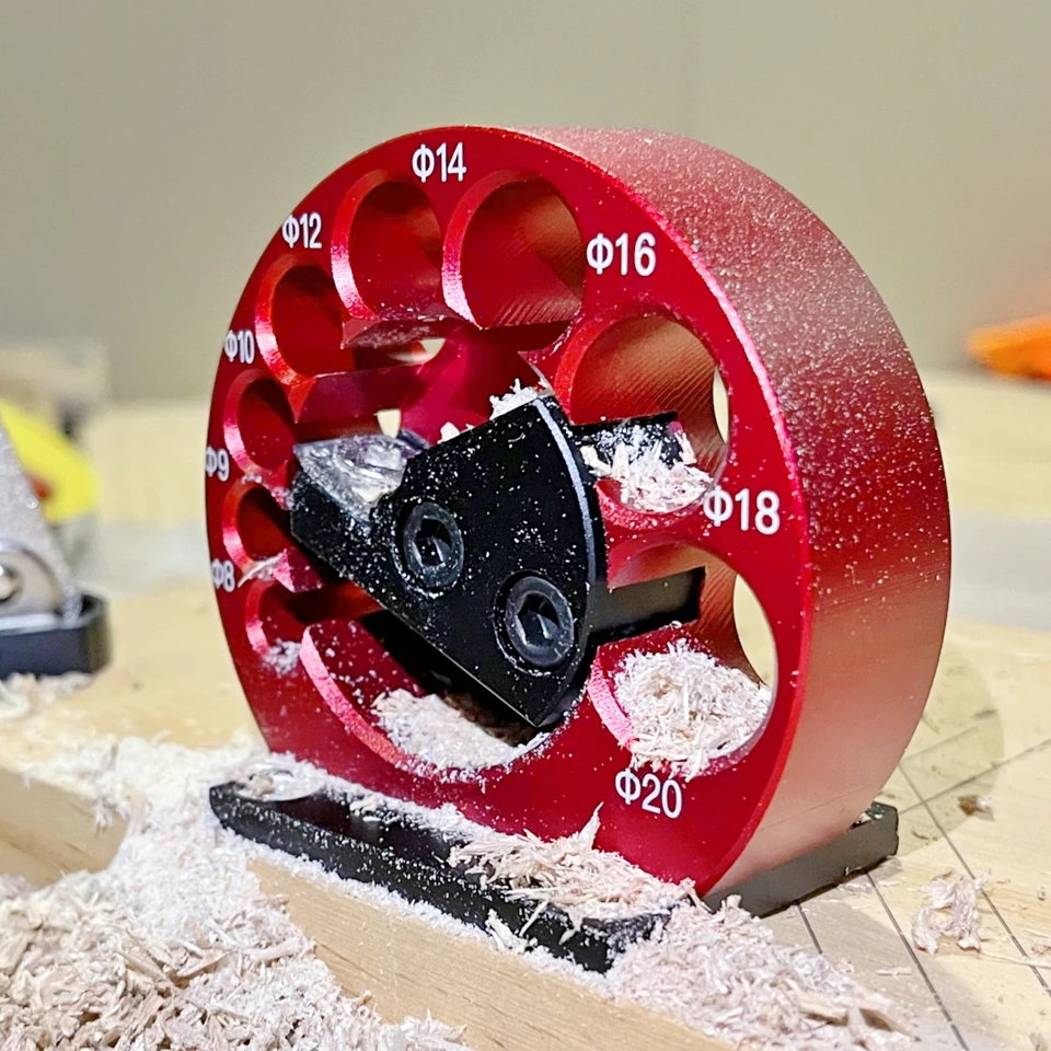 8-loch verstellbarer dübelhersteller jig 8mm-20mm und hartmetallklingen holzbear