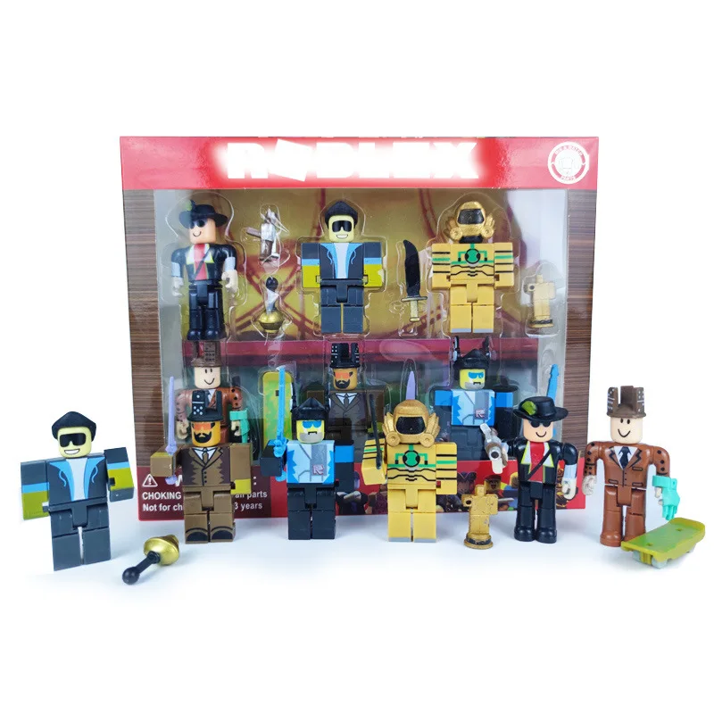 ROBLOX-Jogos do Mundo Virtual Building Block Dolls, Montar Brinquedos,  Bonecas em torno do jogo, Presentes infantis - AliExpress