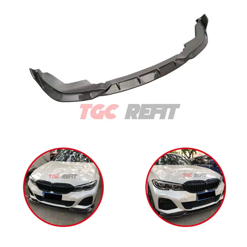 

Высококачественный передний спойлер из углеродного волокна для BMW 3 серии G20 G28