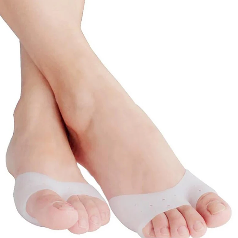 Silicone Toes Separator Forefoot Pad High Heels Insoles Protect Feet Pain Relief shoe insoles orthopedic insoles