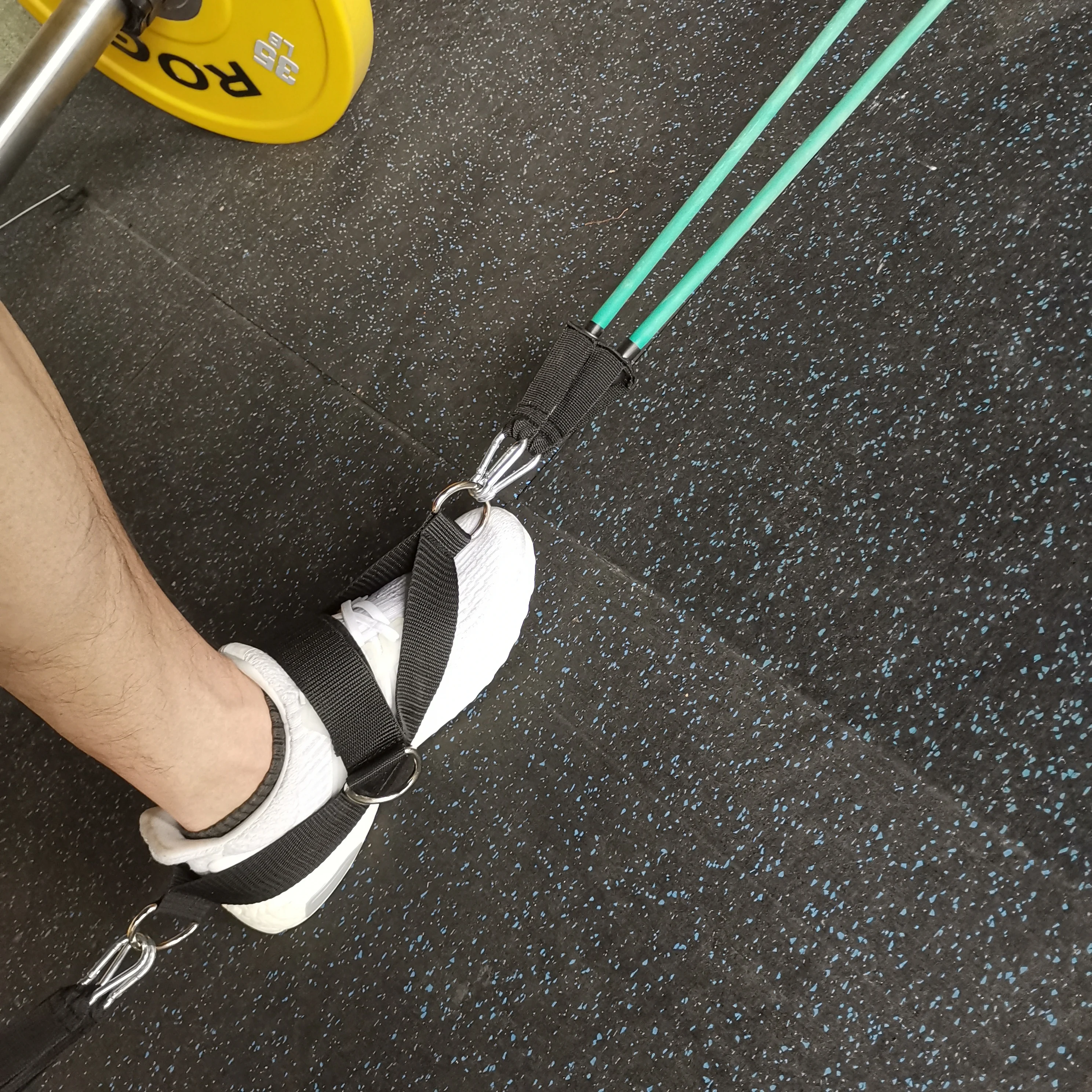 Fitness Ankle Straps Glute Kickback Leg Exercise Abductors Resistance for Cable Machines 2 PCS