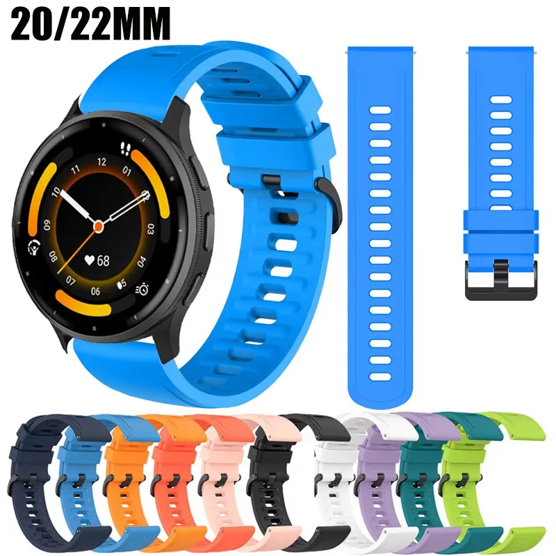 Enhanced Silicone Sport Band for Garmin Forerunner and Venu Series